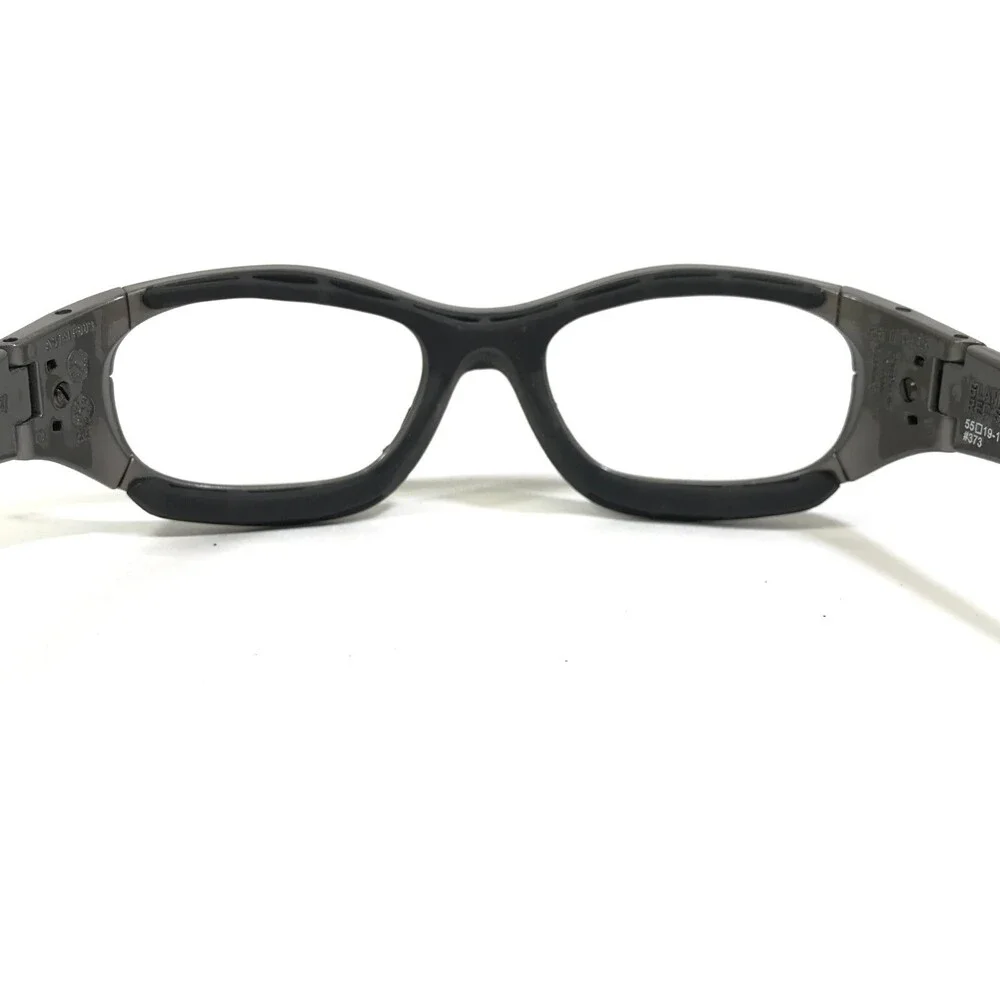 Rec Specs Athletic Goggles Frames SLAM XL #373 Black Polished Gray 55-19-135